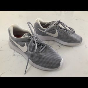 Grey nike sneakers